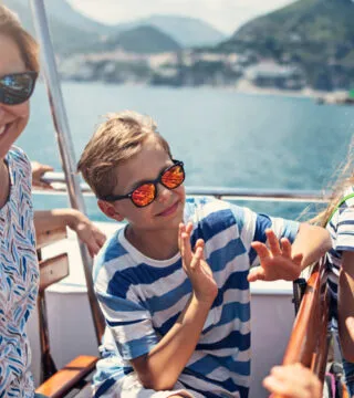 family on a cruise - Cadillac Travel, Detroit, MI