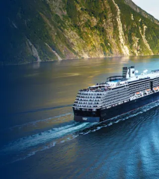 Holland America promotion banner
