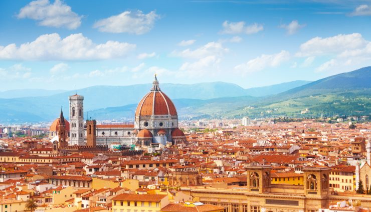 Panorama of Florence and Saint Mary of the Flower in Florence - Cadillac Travel