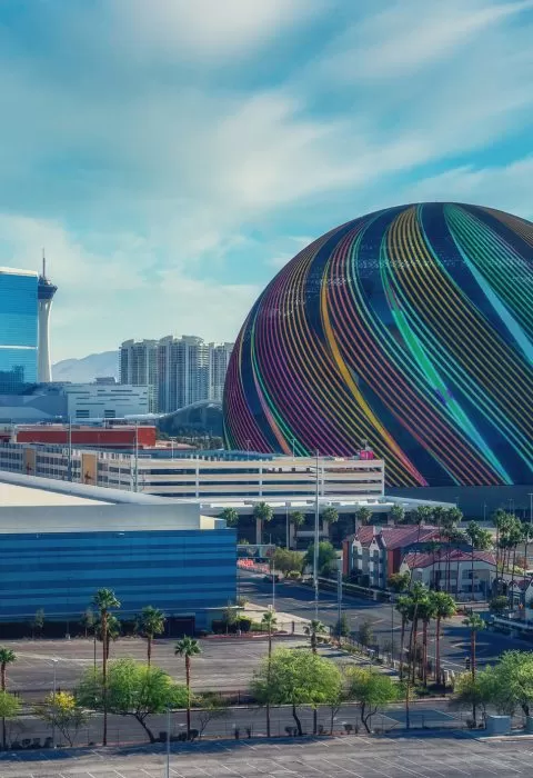 MSG Sphere in Las Vegas.